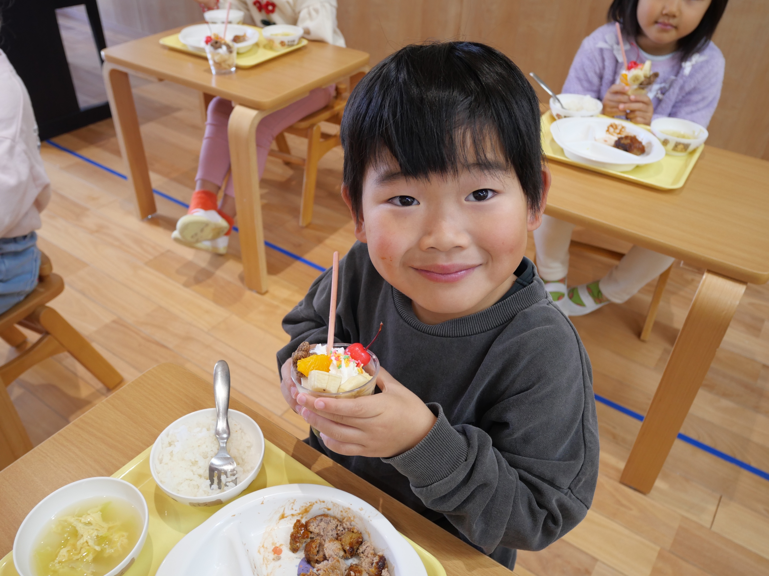 12月のクッキング保育を更新しました