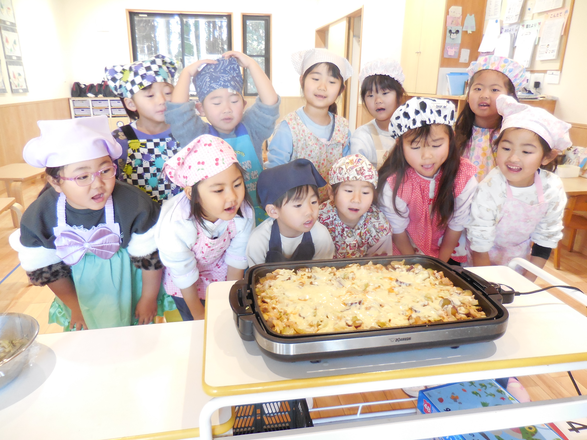 １月のクッキング保育を更新しました