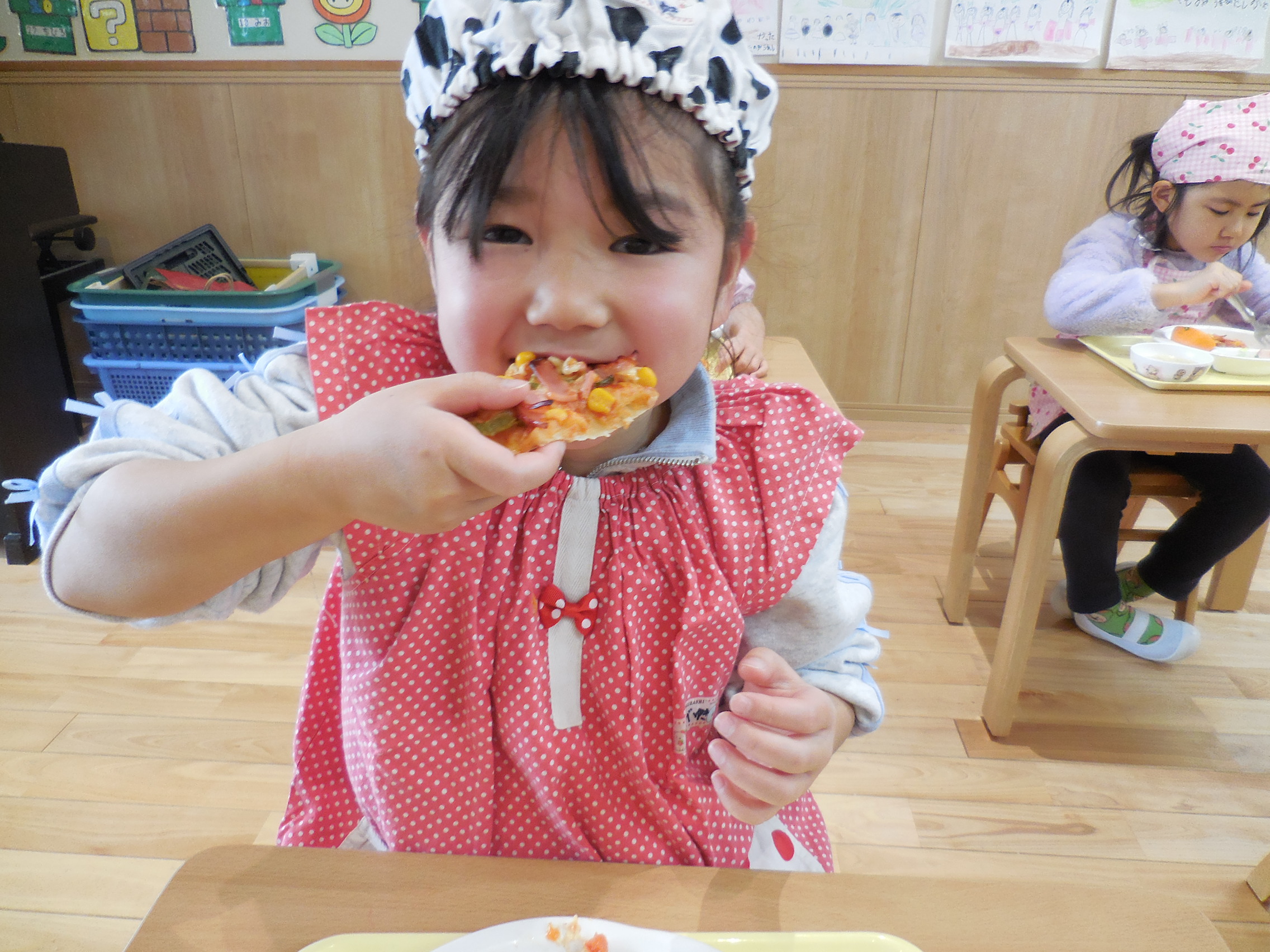 2月のクッキング保育を更新しました